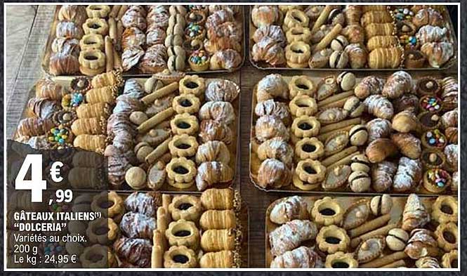 GÂTEAUX ITALIENS(1) “DOLCERIA”