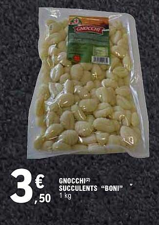 GNOCCHI SUCCULENTS “BONI” 1 kg