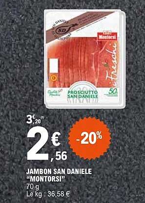 JAMBON SAN DANIELE "MONTORSI"
