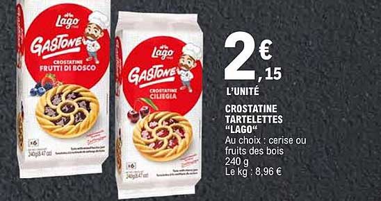 LAGO GASTONE CROSTATINE TARTLETTES "LAGO"