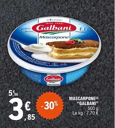 MASCARPONE “GALBANI”