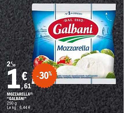 MOZZARELLA(2) “GALBANI” 250 g