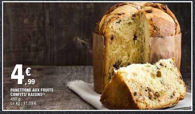 PANETTONE AUX FRUITS CONFITS/ RAISINS(1)
