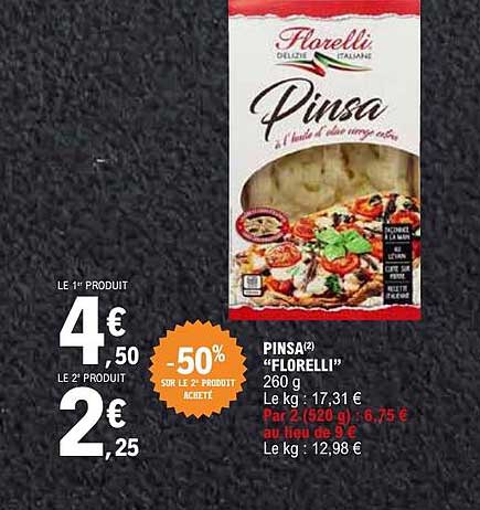 Pinsa "Florelli" 260 g