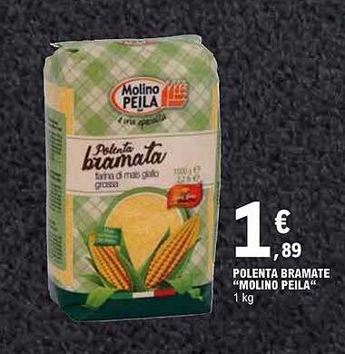 POLENTA BRAMATE “MOLINO PEILA” 1 kg