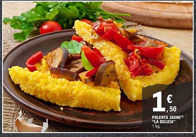 POLENTA JAUNE(1) "LA DELIZIA" 1 kg.