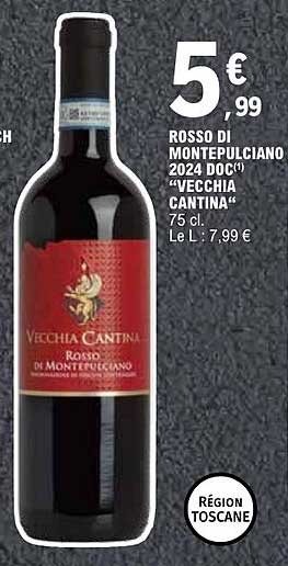 ROSSO DI MONTEPULCIANO 2024 DOC ‘VECCHIA CANTINA’