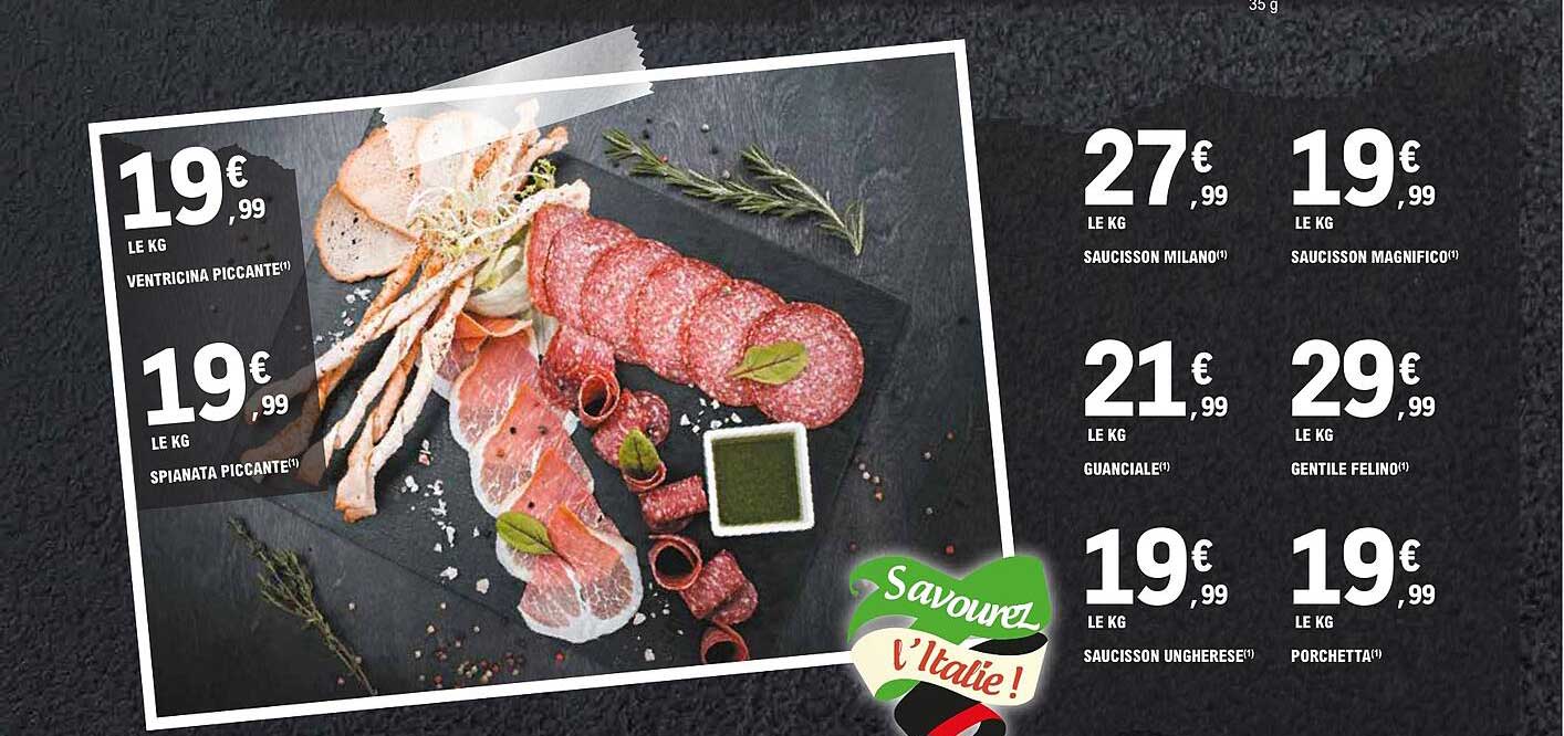Savourez l'Italie !