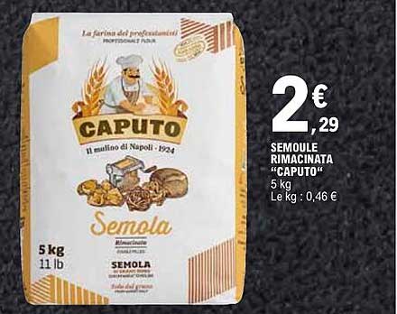 SEMOULE RIMACINATA “CAPUTO” 5 kg