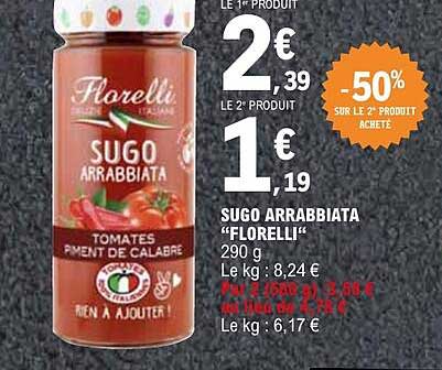 SUGO ARRABBIATA "FLORELLI"