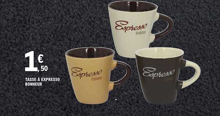 TASSE À EXPRESSO BONHEUR