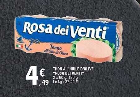 THON À L'HUILE D'OLIVE "ROSA DEI VENTI"