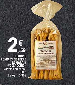 TRECCINE POMMES DE TERRE ROMARAIN “COLACCHIO”