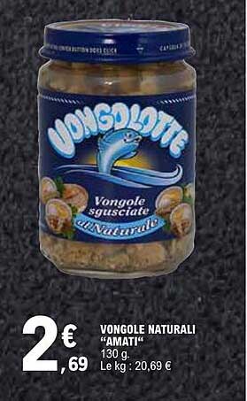 VONGOLE NATURALI “AMATI”