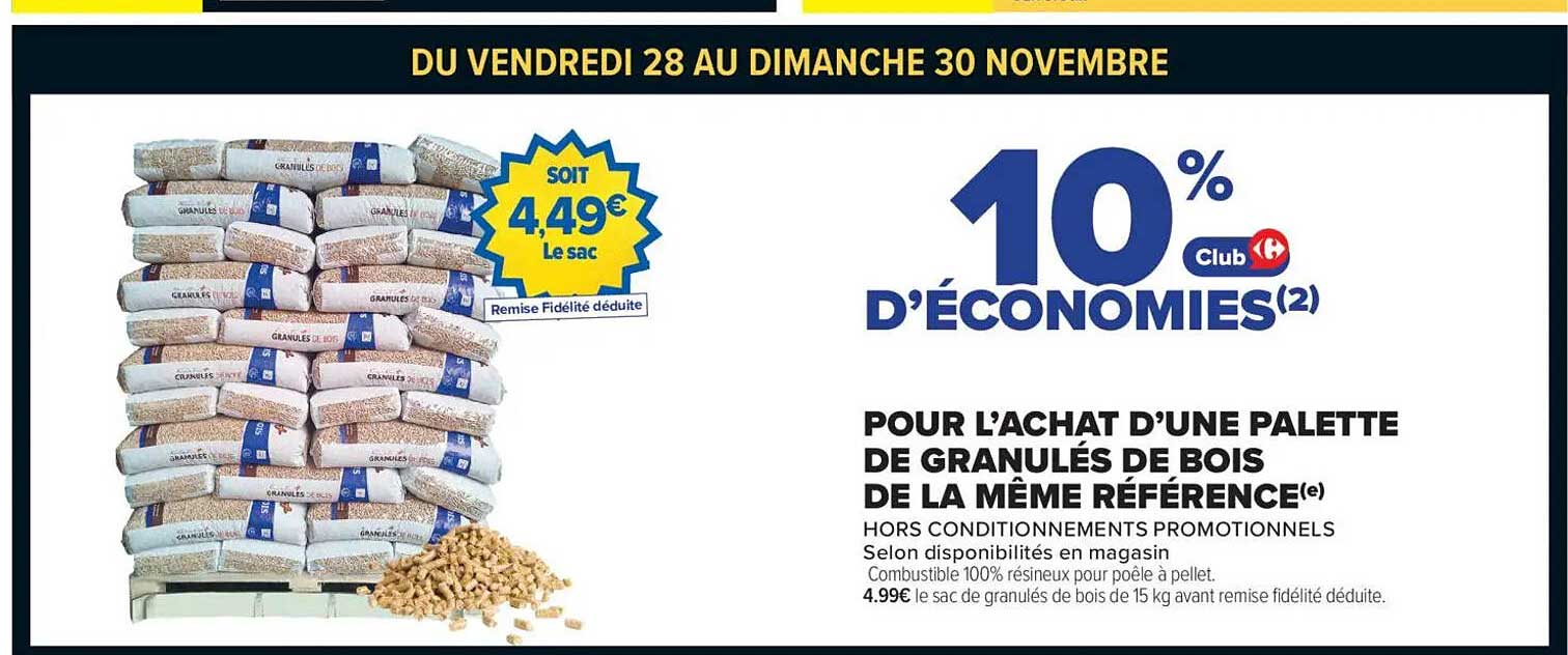 10 % D’ÉCONOMIES Club Carrefour