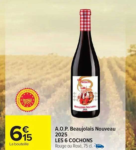 A.O.P. Beaujolais Nouveau 2025