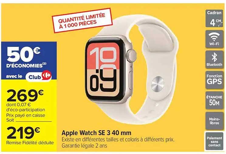 Apple Watch SE 3 40 mm