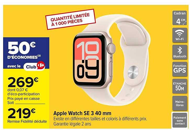 Apple Watch SE 3 40 mm