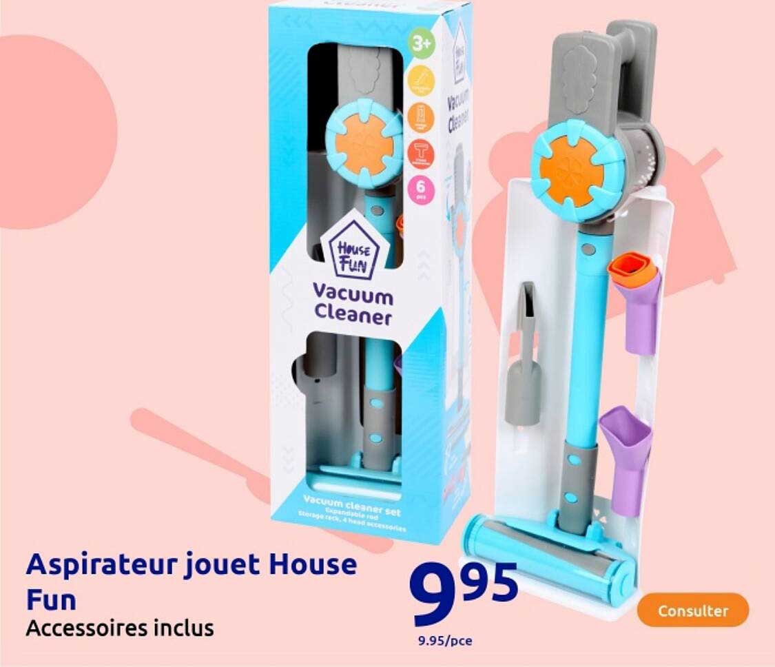 Aspirateur jouet House Fun