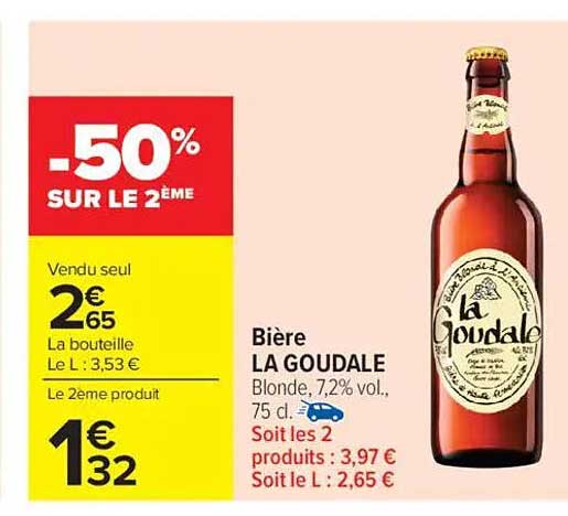 Bière LA GOUDALE