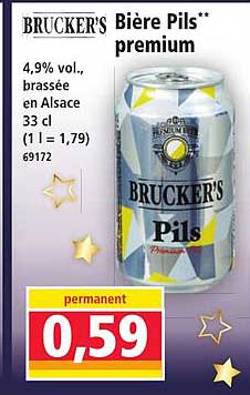 Bière Pils** premium