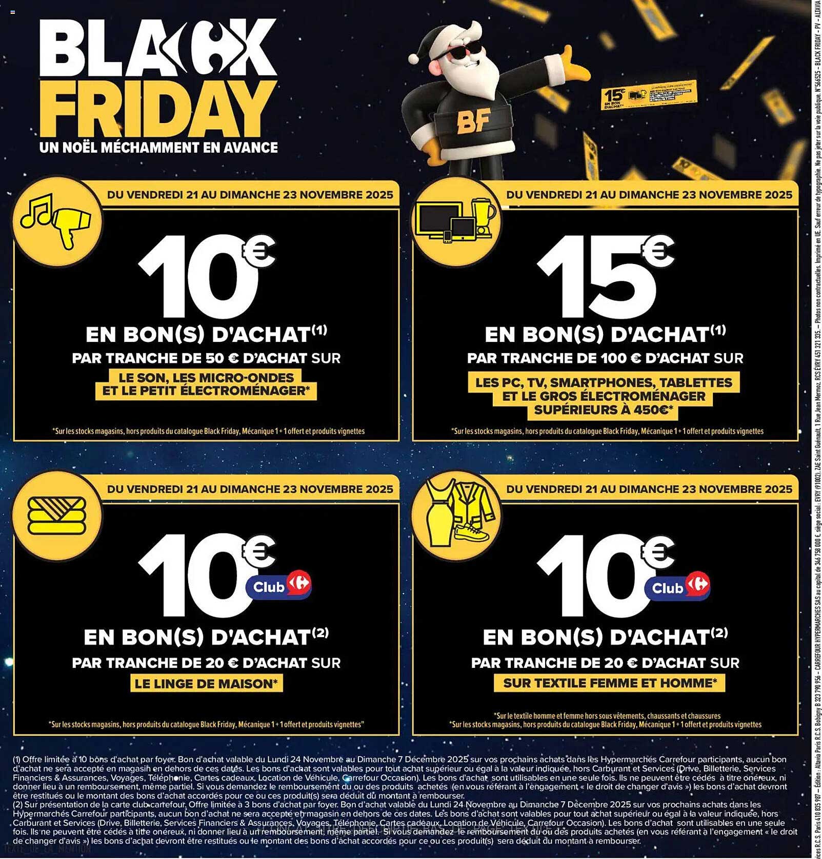 BLACK FRIDAY - UN NOËL MÉCHANTEMENT EN AVANCE