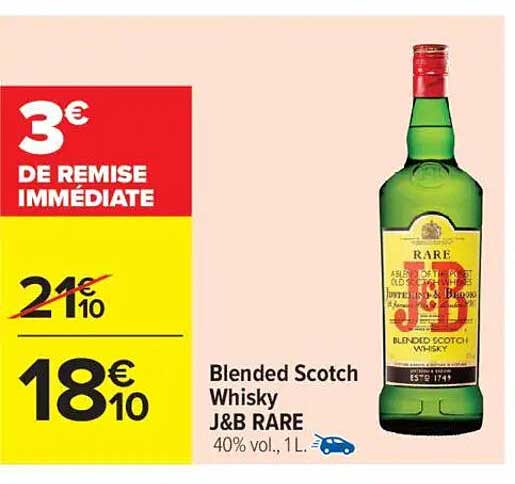 Blended Scotch Whisky J&B RARE