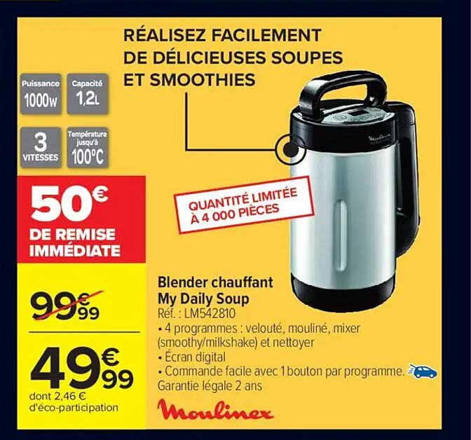 Blender chauffant My Daily Soup