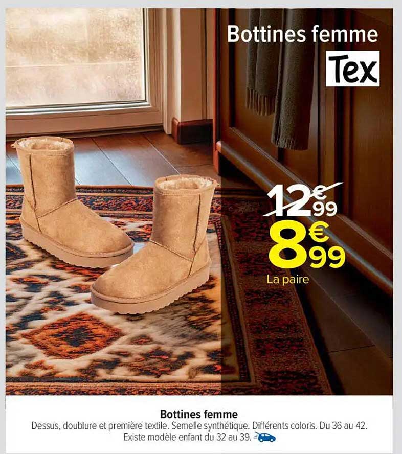 Bottines femme