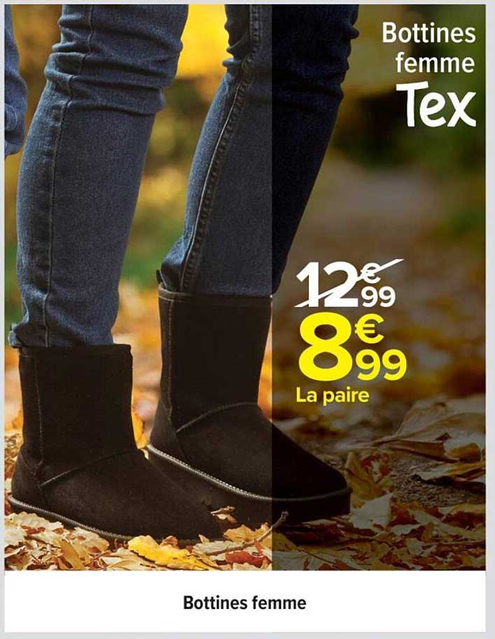 Bottines femme Tex