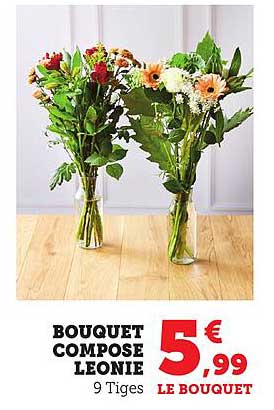 BOUQUET COMPOSE LEONIE