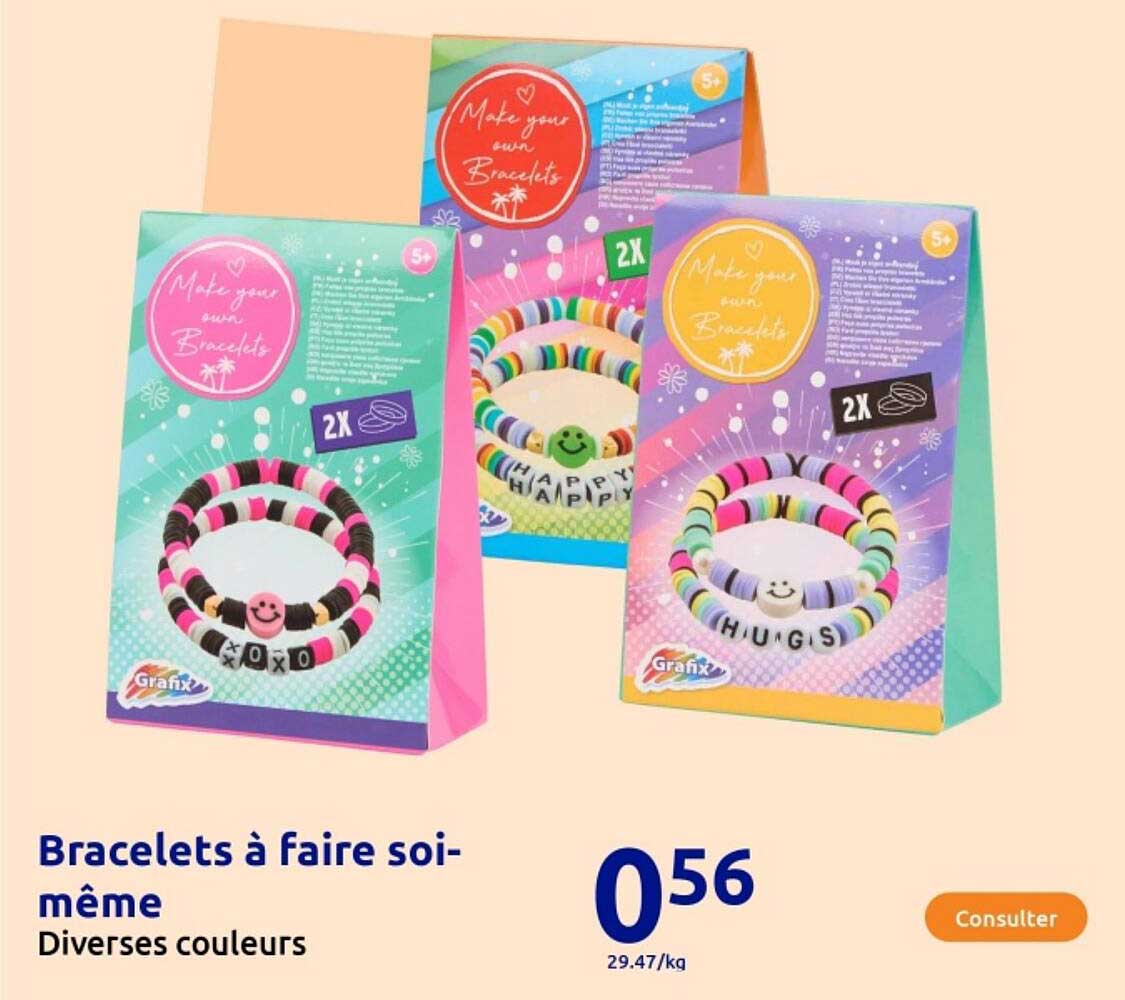 Bracelets à faire soi-même