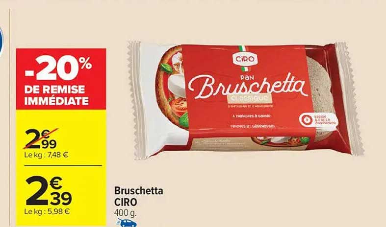 Bruschetta CIRO 400 g