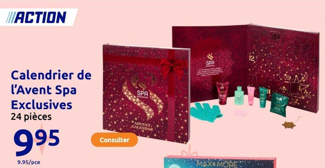 Calendrier de l’Avent Spa Exclusives