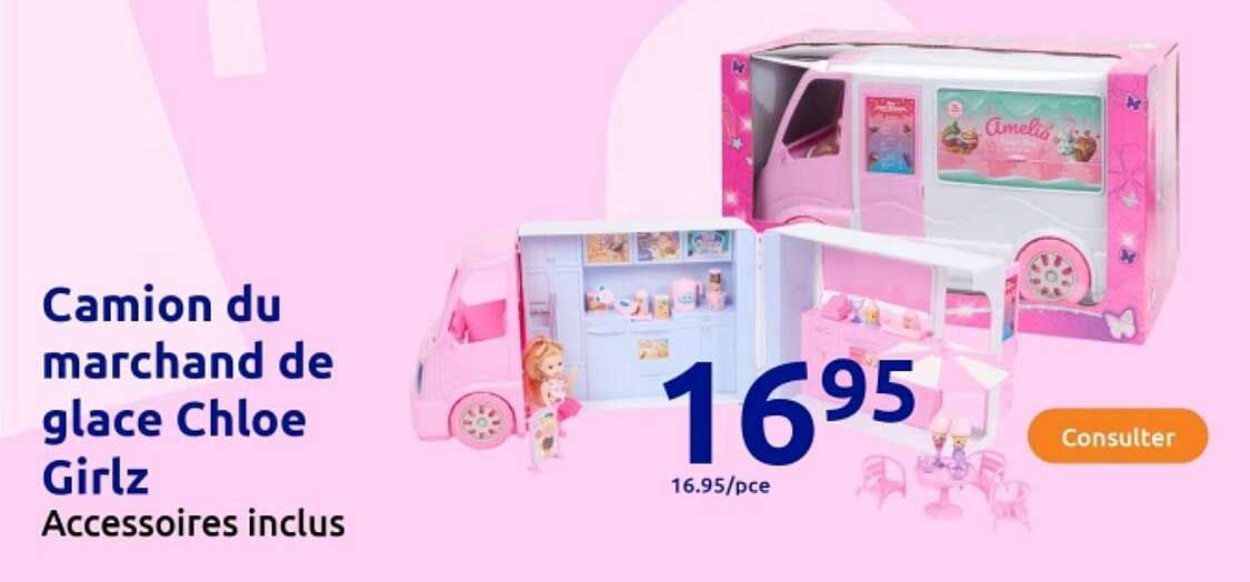 Camion du marchand de glace Chloe Girlz