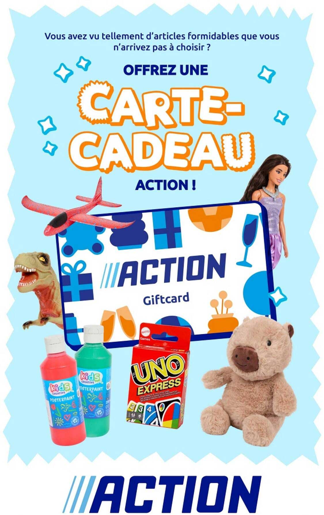 CARTE-CADEAU ACTION !