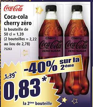 Coca-cola cherry zéro