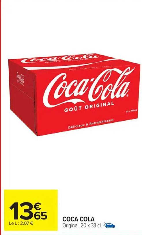 Coca Cola Original, 20 x 33 cl