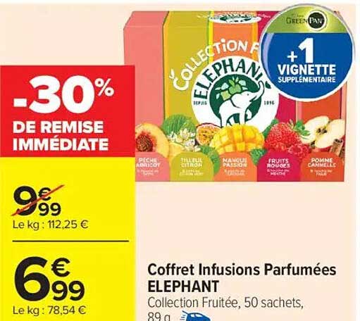 Coffret Infusions Parfumées ÉLEPHANT