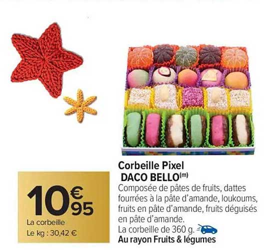 Corbeille Pixel DACO BELLO(m)