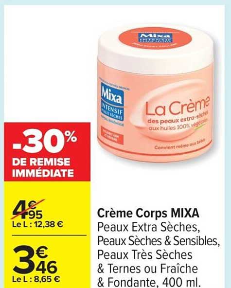 Crème Corps MIXA