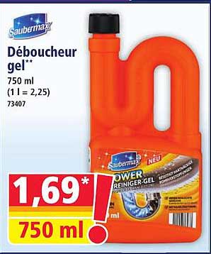 Déboucheur gel**