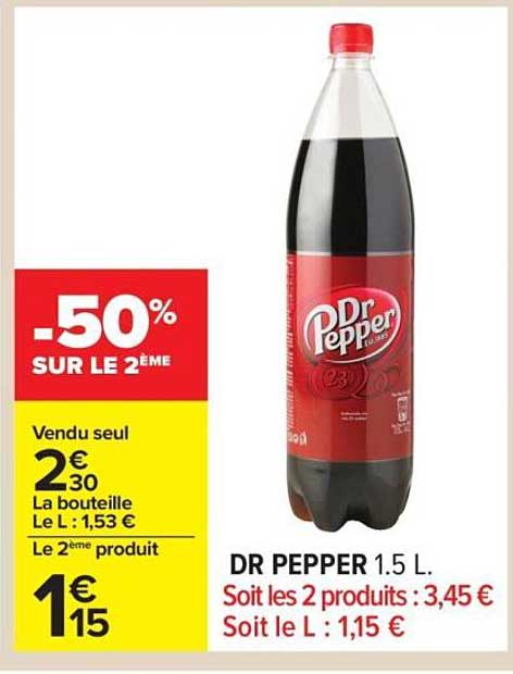 DR PEPPER 1.5 L