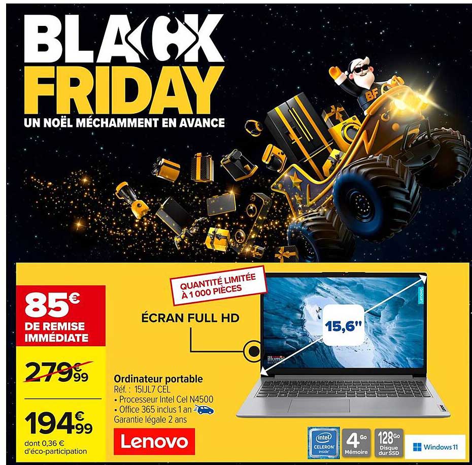 Écran FULL HD - Ordinateur portable Lenovo