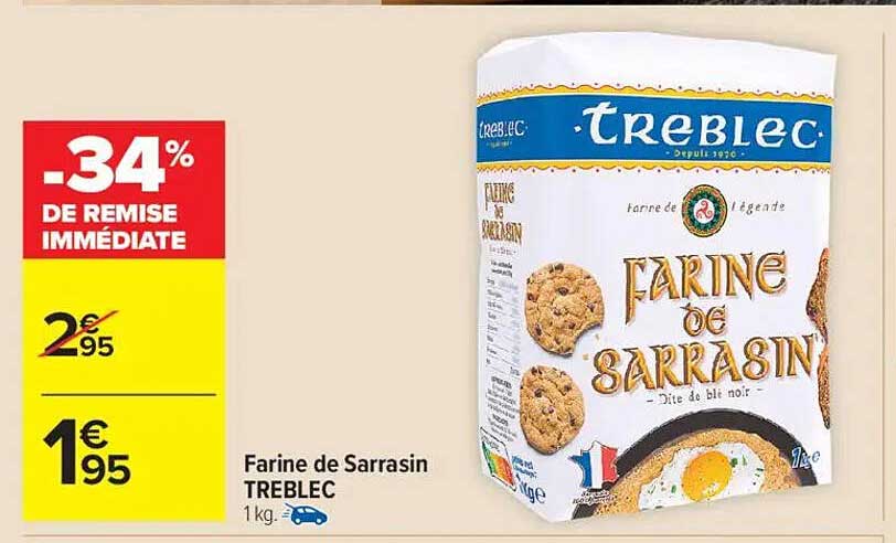 Farine de Sarrasin TREBLEC