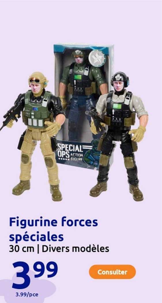 Figurine forces spéciales