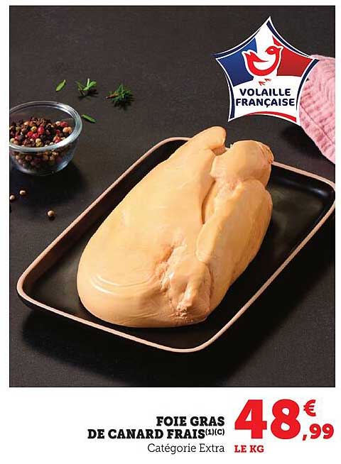 FOIE GRAS DE CANARD FRAIS(11 C)