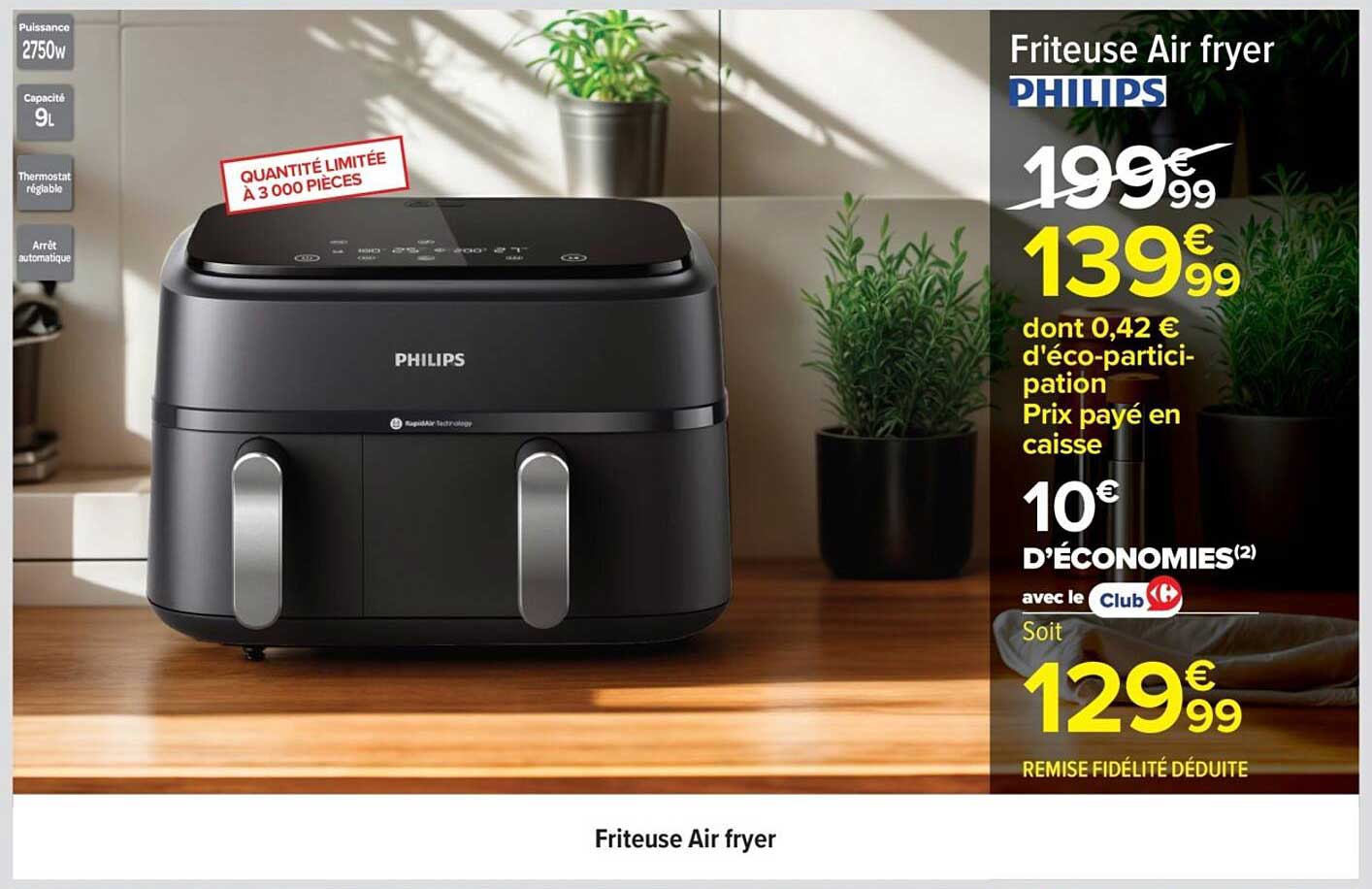 Friteuse Air fryer