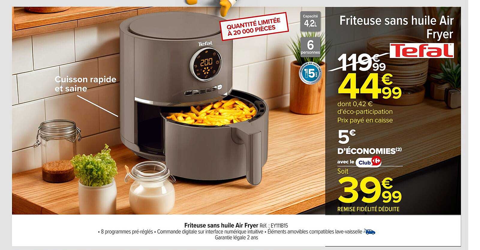 Friteuse sans huile Air Fryer