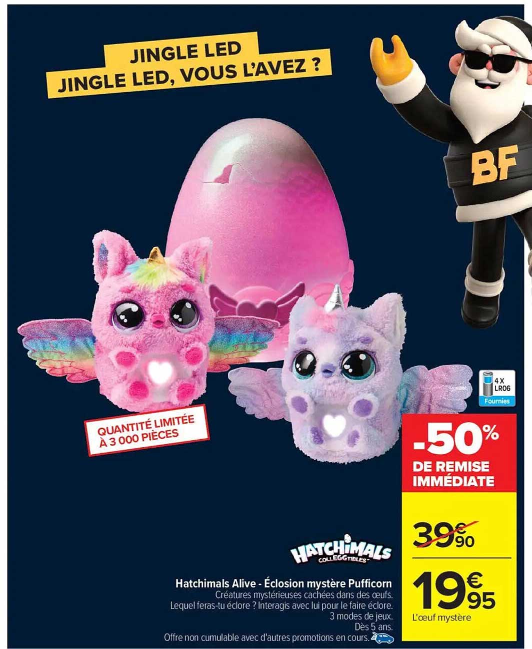 Hatchimals Alive - Éclosion mystère Pufficorn